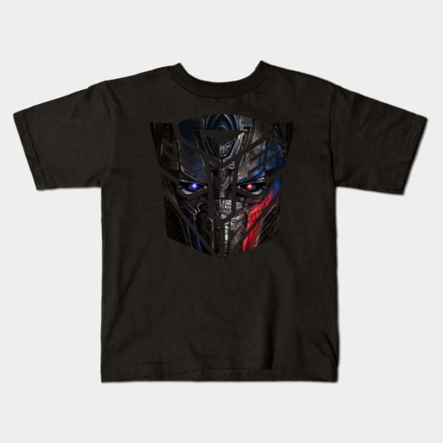 Optimus prime logo new character Kids T-Shirt by Moshink